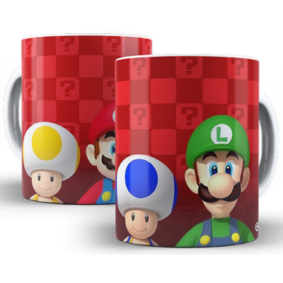Керамична чаша Super Mario Керамична чаша Super Mario